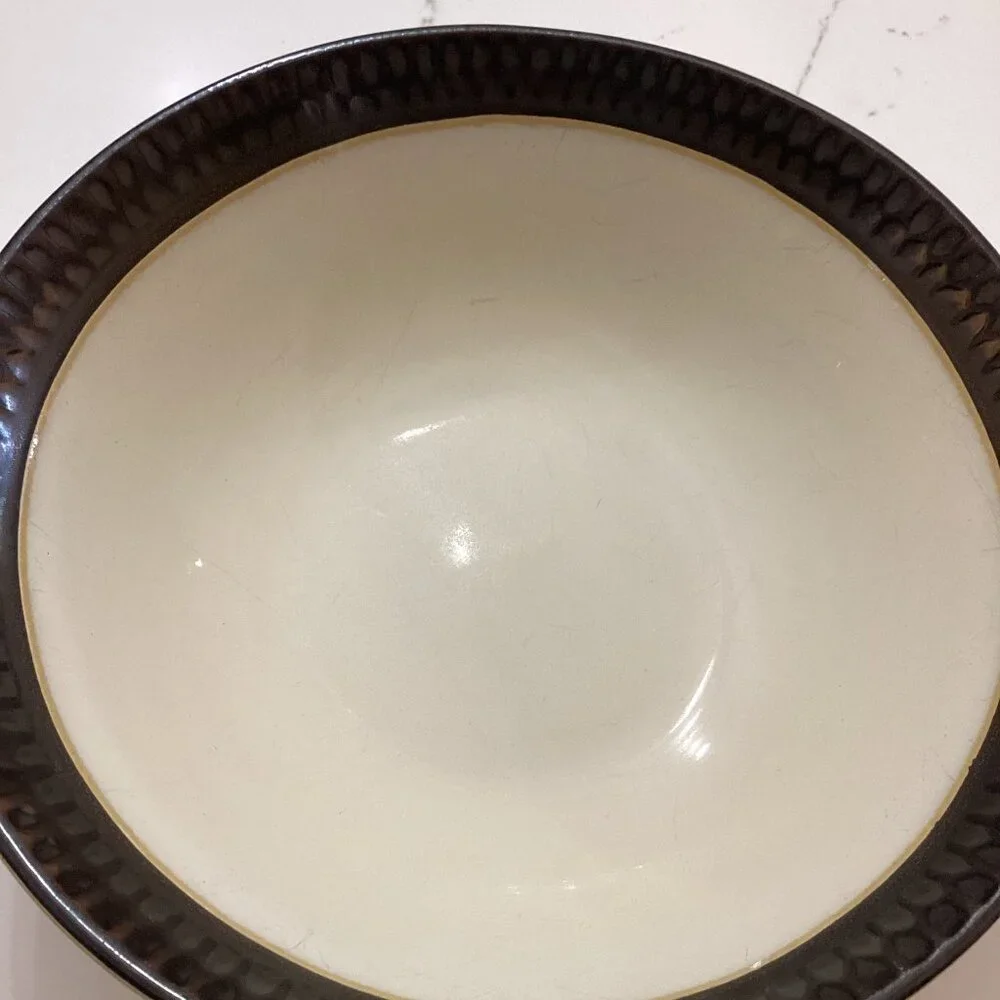 CRATE & BARREL SCAVO CEREAL SOUP BOWL 7 3/4